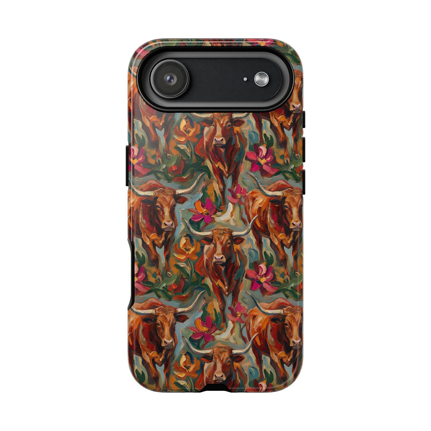 Painted Longhorns Tough Case