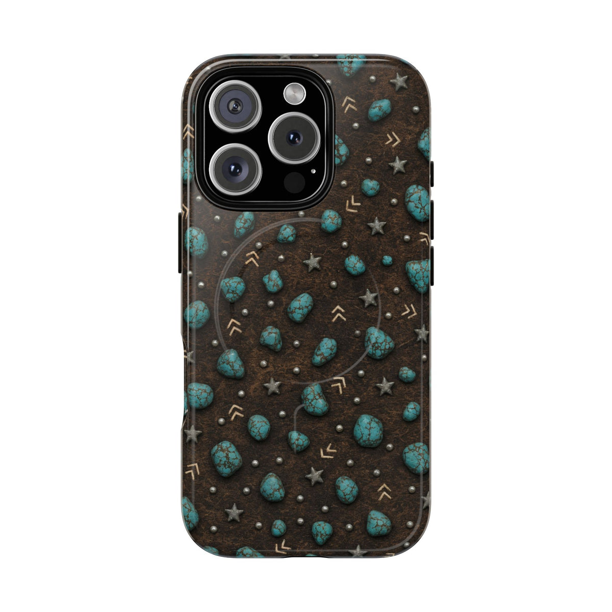 Turquoise Nuggets Magnetic Case