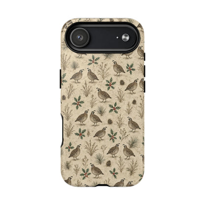 Winter Quail Magnetic Case