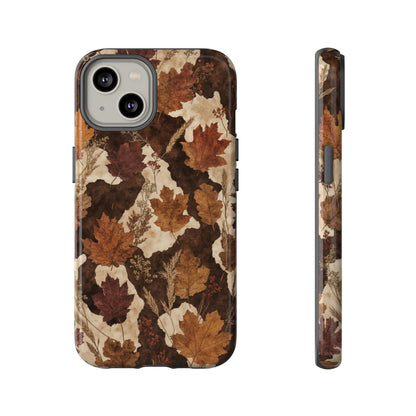 Autumn Cowhide Tough Case