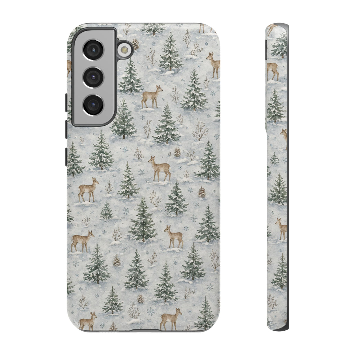 Winter Woodland Deer Tough Case