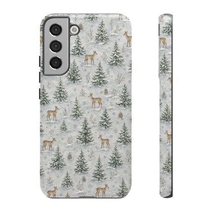 Winter Woodland Deer Tough Case