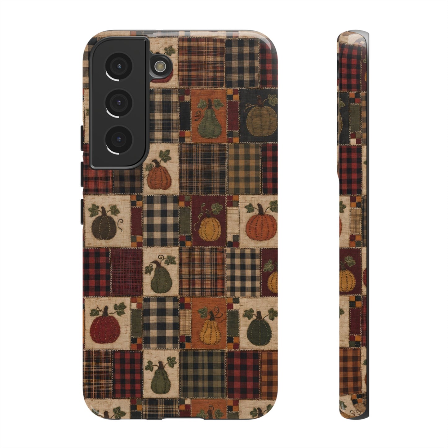 Plaid Pumpkin Tough Case