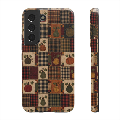 Plaid Pumpkin Tough Case