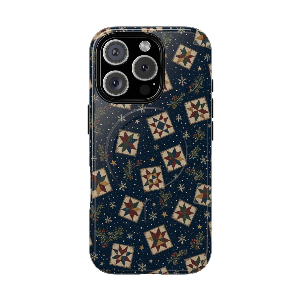 Midnight Quilts Magnetic Case