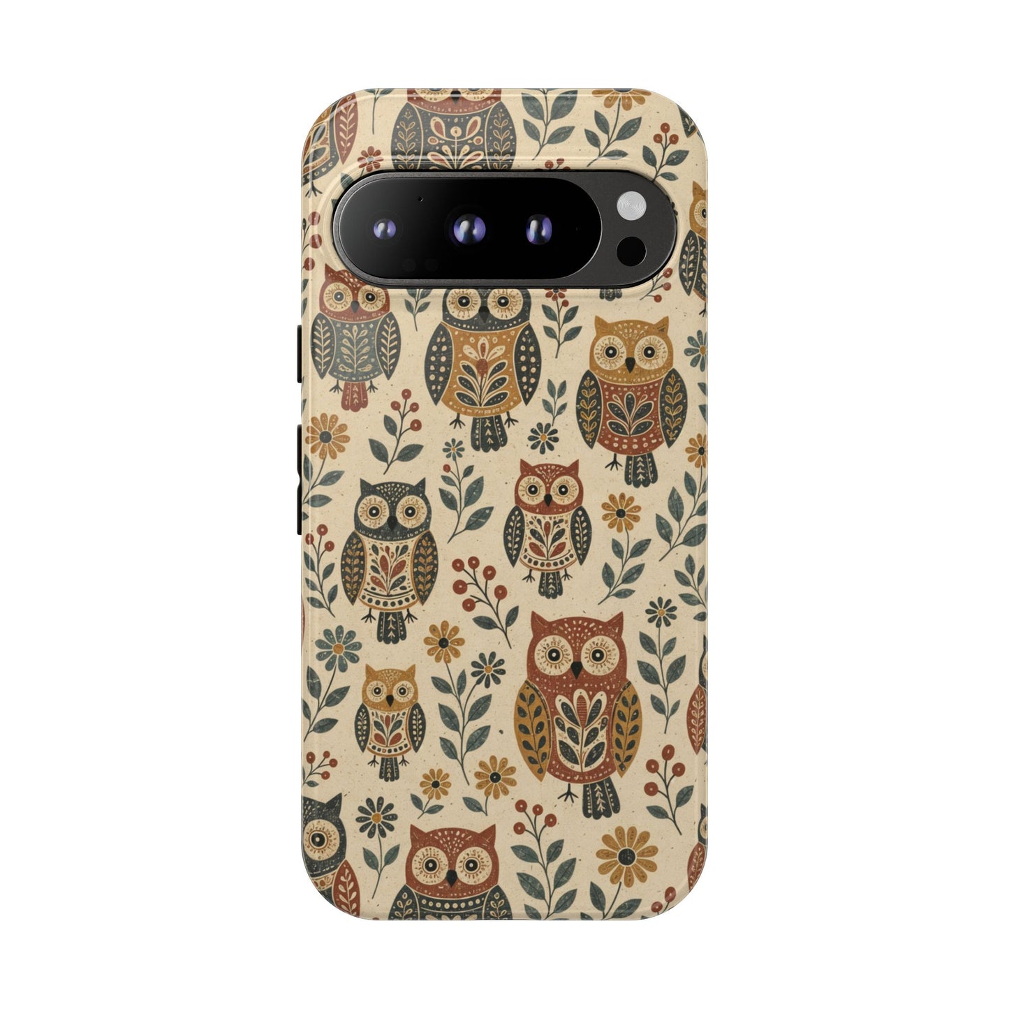 Folk Owls Tough Case
