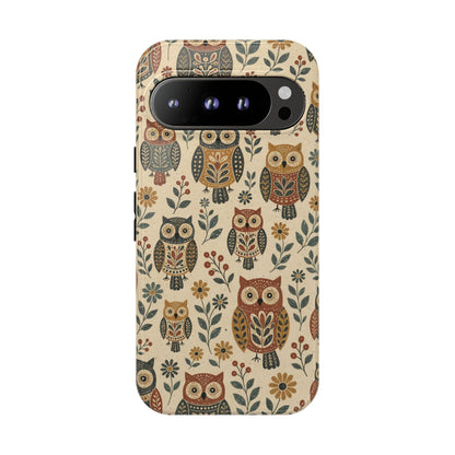 Folk Owls Tough Case