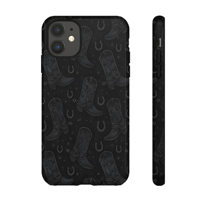 Western Noir Boots Tough Case