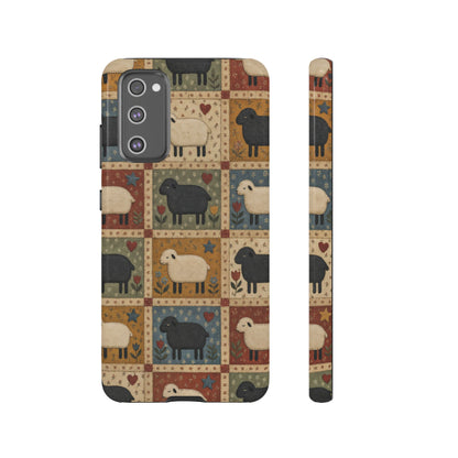 Sheep Quilt Tough Case