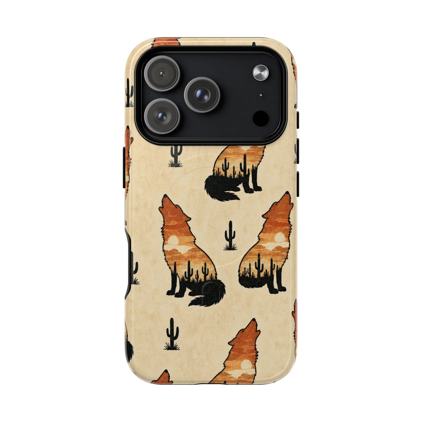 Desert Wolf Magnetic Case