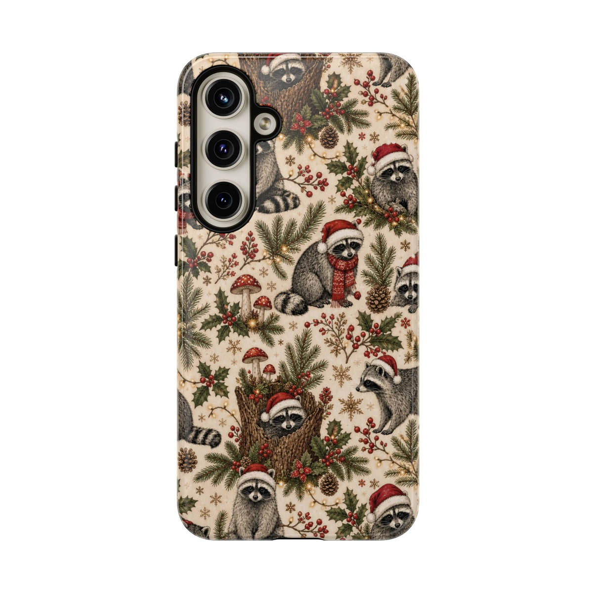 Raccoon Hollow Christmas Tough Case