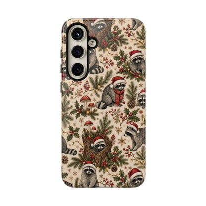 Raccoon Hollow Christmas Tough Case