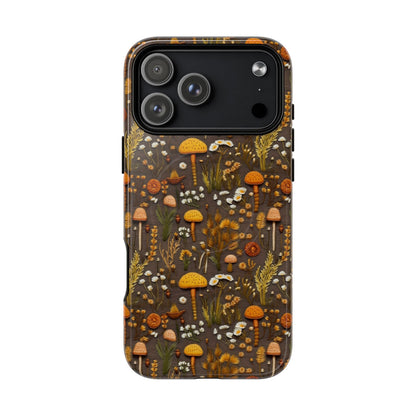 Brown Mushroom Magnetic Case