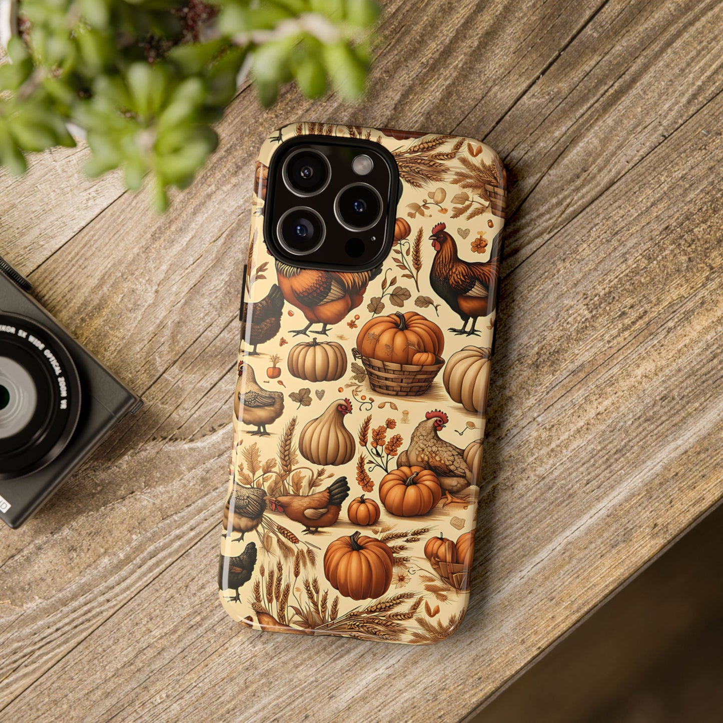 Fall Chickens Tough Phone Case