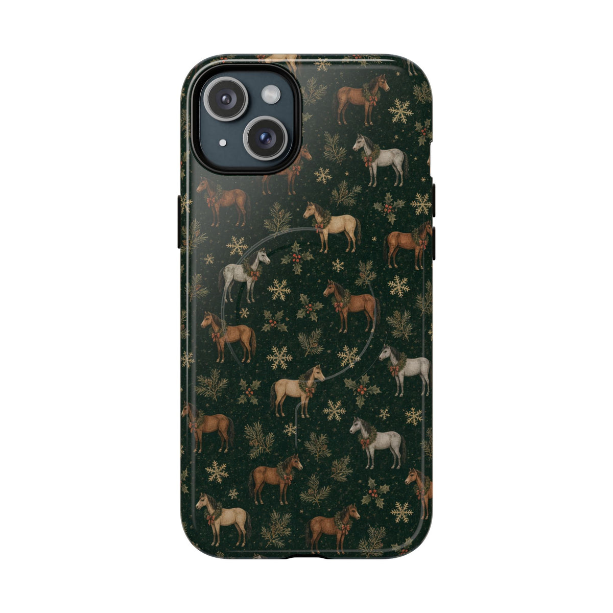 Evergreen Horses Magnetic Case