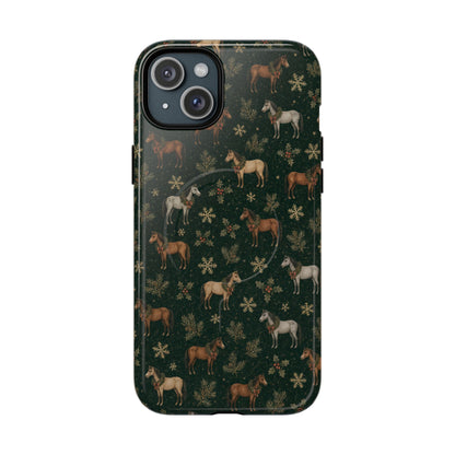 Evergreen Horses Magnetic Case