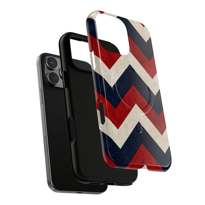 Patriotic Chevron Magnetic Case