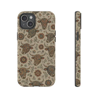 Folk Longhorn Tough Case