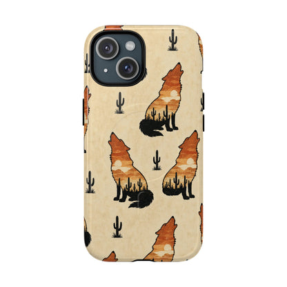 Desert Wolf Magnetic Case