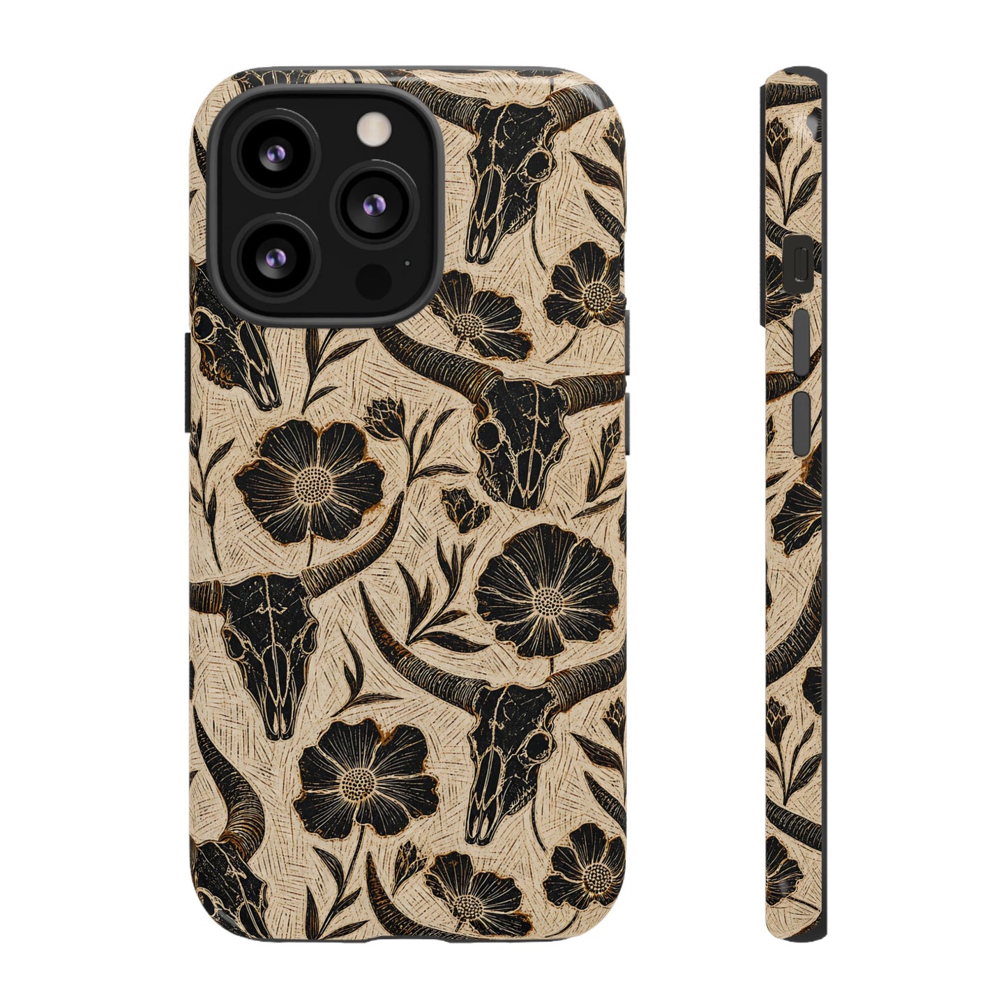 Carved Skulls Tough Case