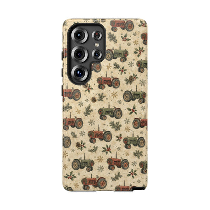 Christmas Tractors Tough Case