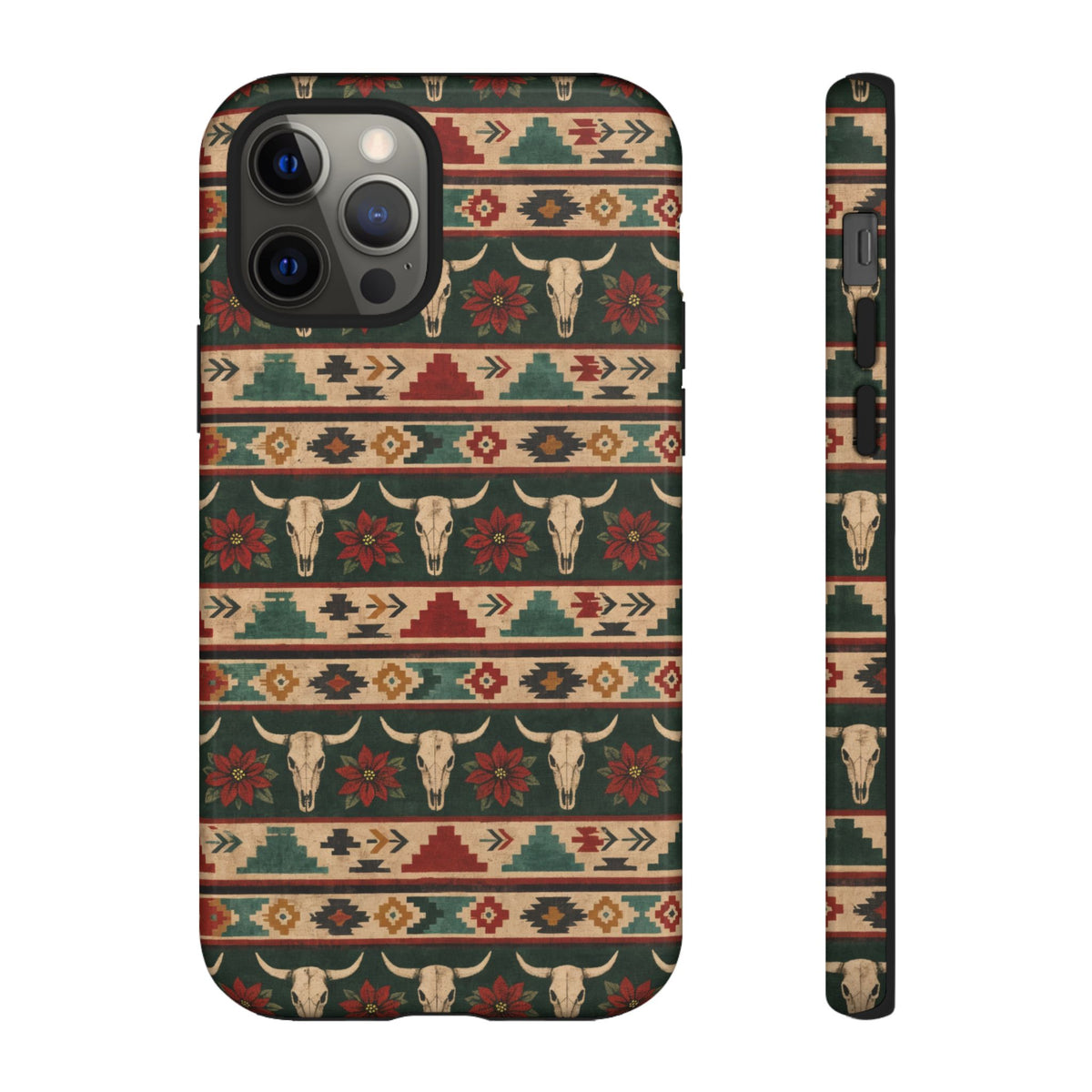 Skull Blanket Stripe Tough Case