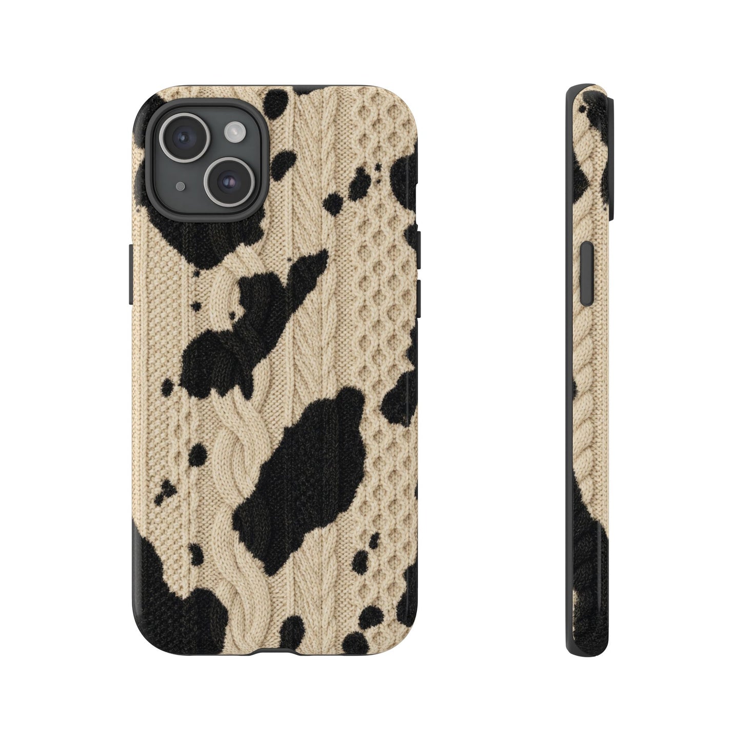 Cable Knit Cowhide Tough Case