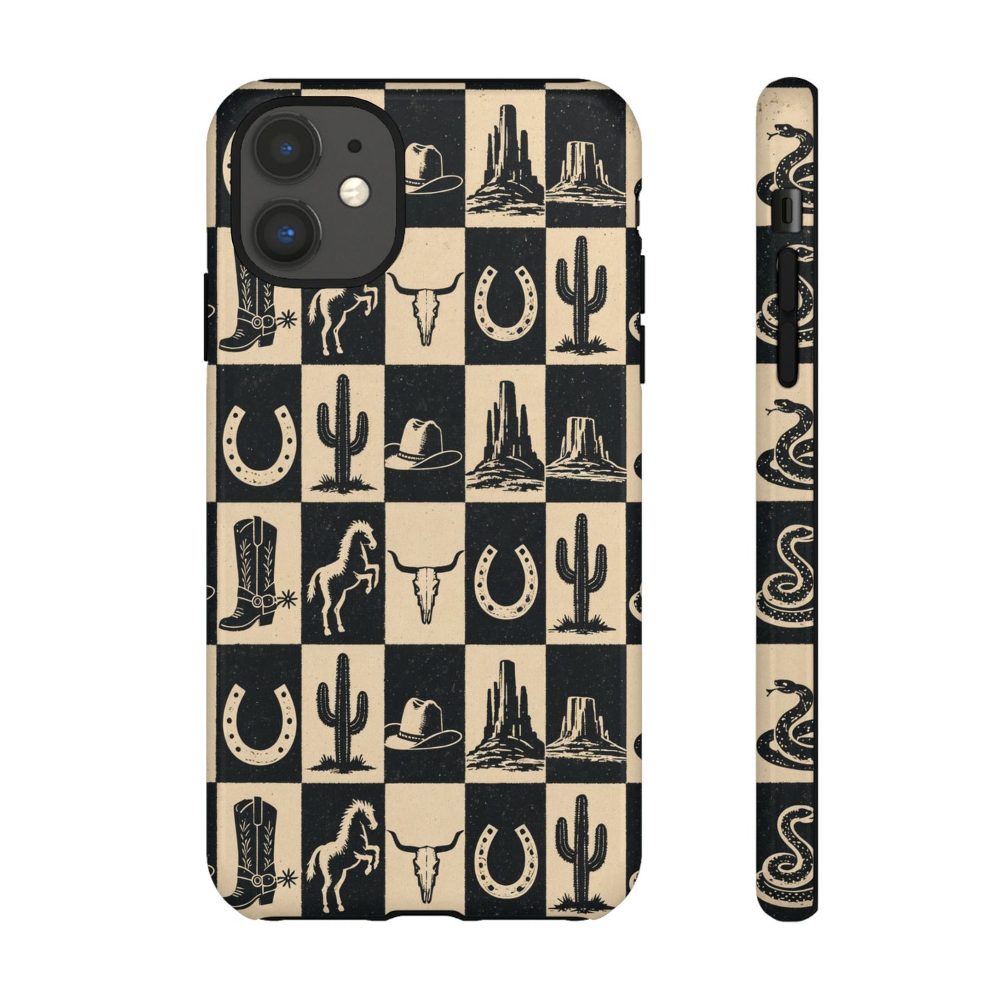Western Checkerboard Tough Case
