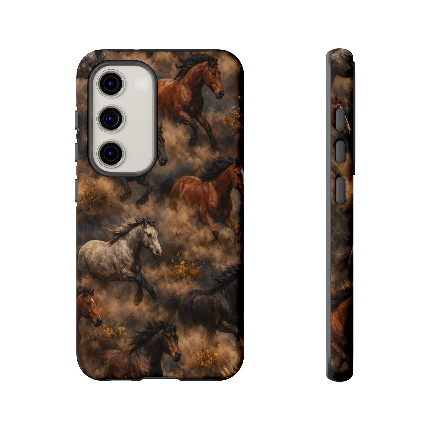 Running Horses Tough Case
