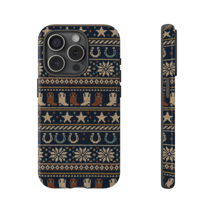 Fair Isle Boots Tough Case