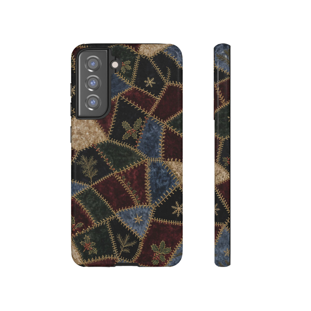 Winter Crazy Quilt Tough Case