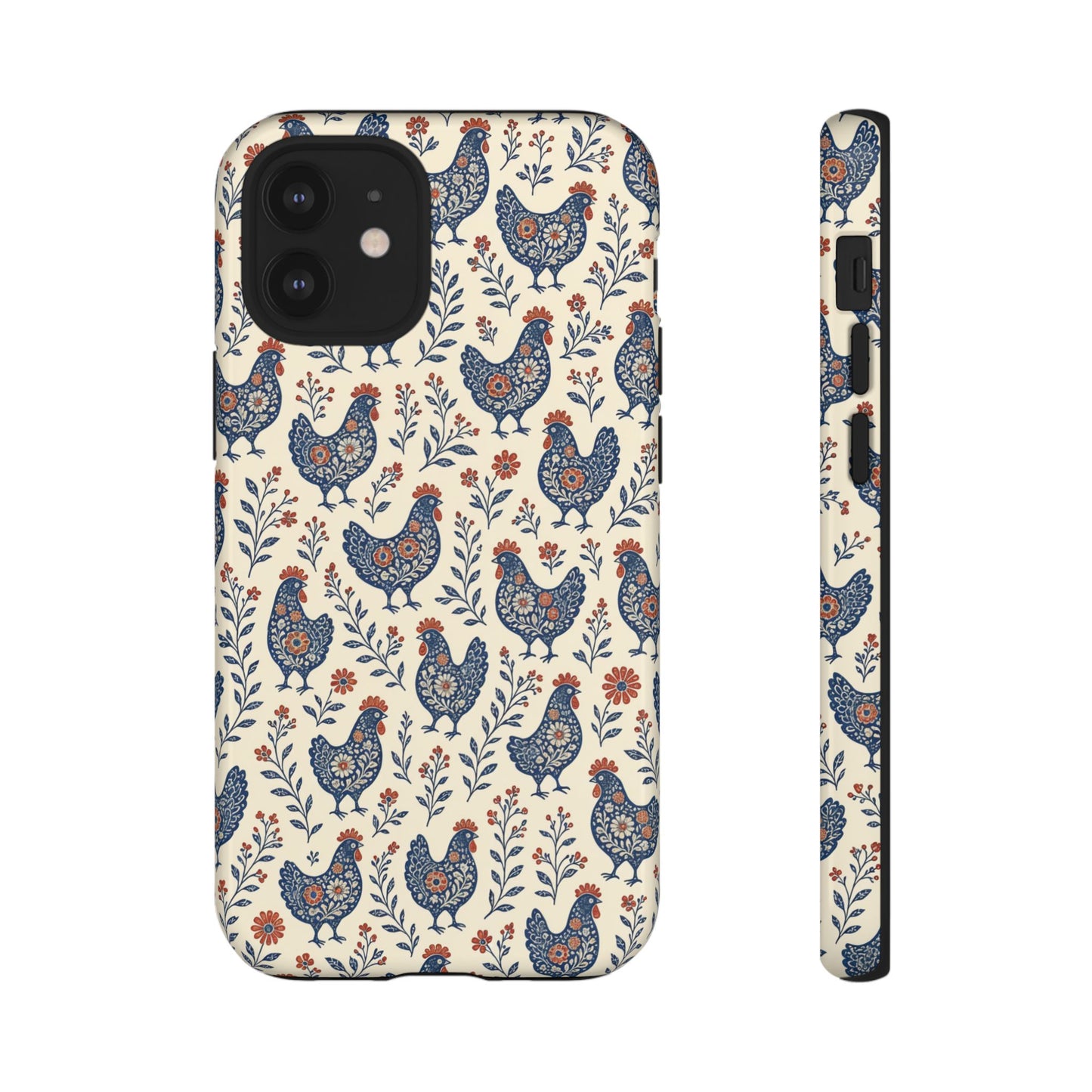 Folk Hens Tough Case