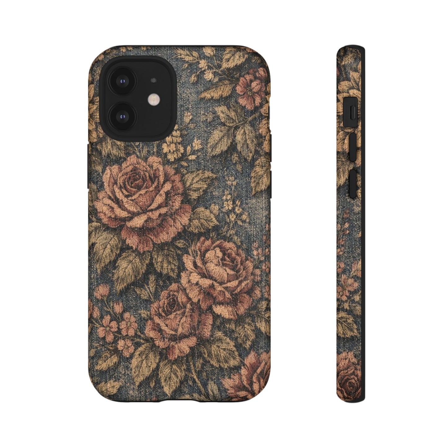 Denim Blooms Tough Case