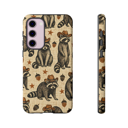 Retro Raccoon Tough Case