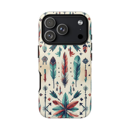 Americana Feathers Tough Phone Case