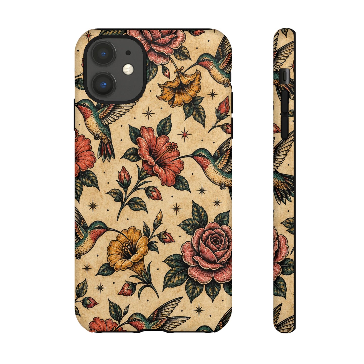 Hummingbird Rose Tough Case