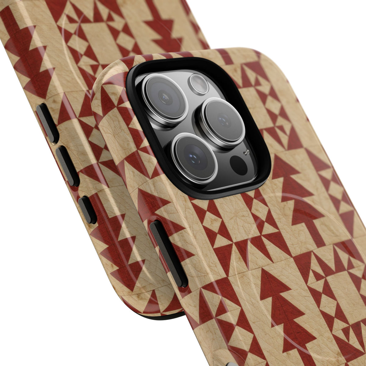Pine Quilt Magnetic Case