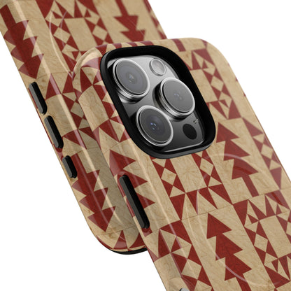 Pine Quilt Magnetic Case