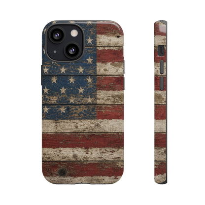 Barnwood Flag Tough Case