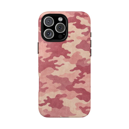 Dusty Pink Camo Tough Case
