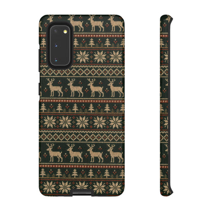 Fair Isle Deer Tough Case