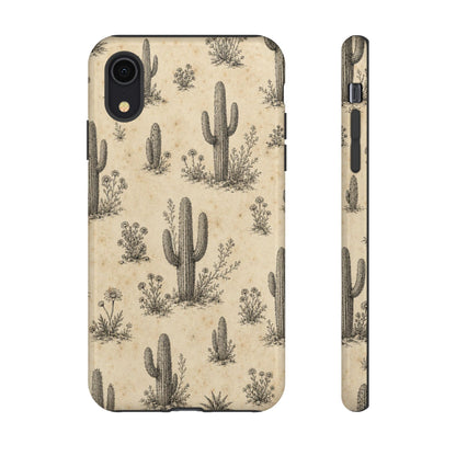 Cactus Sketch Tough Case