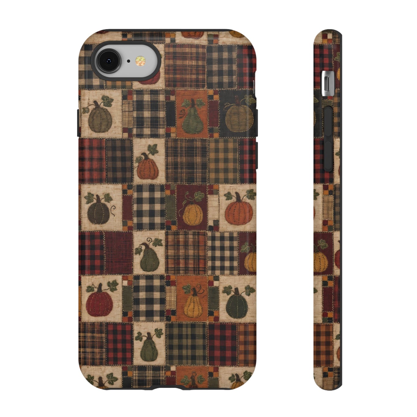 Plaid Pumpkin Tough Case