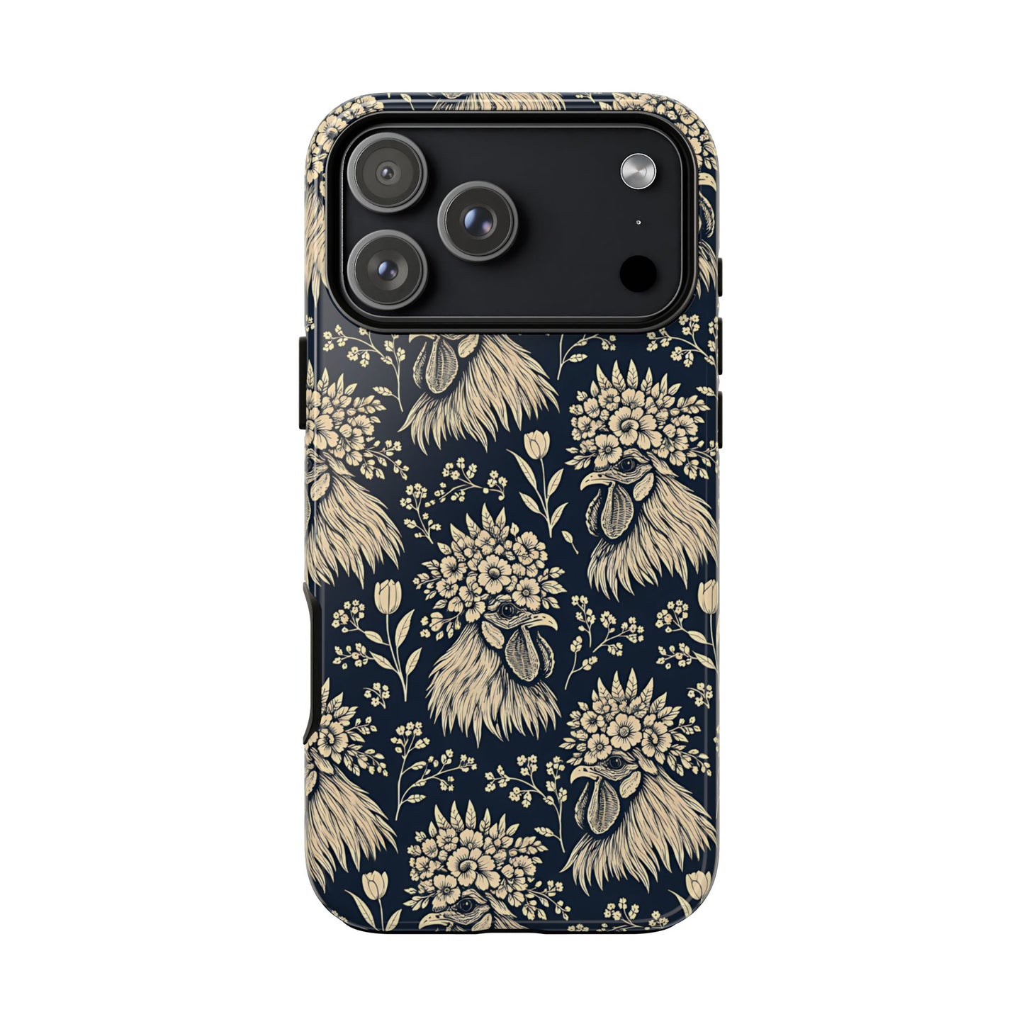 Floral Rooster Tough Case