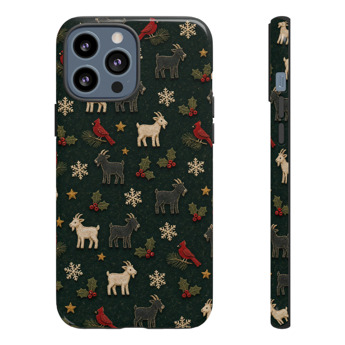 Felt Goats Cardinals Tough Case