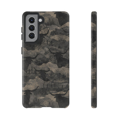 Camo Longhorns Tough Case