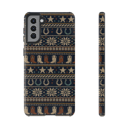 Fair Isle Boots Tough Case