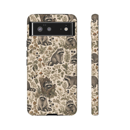 Cottage Core Raccoon Tough Case