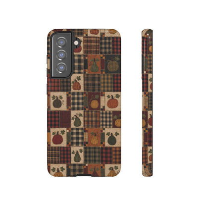 Plaid Pumpkin Tough Case