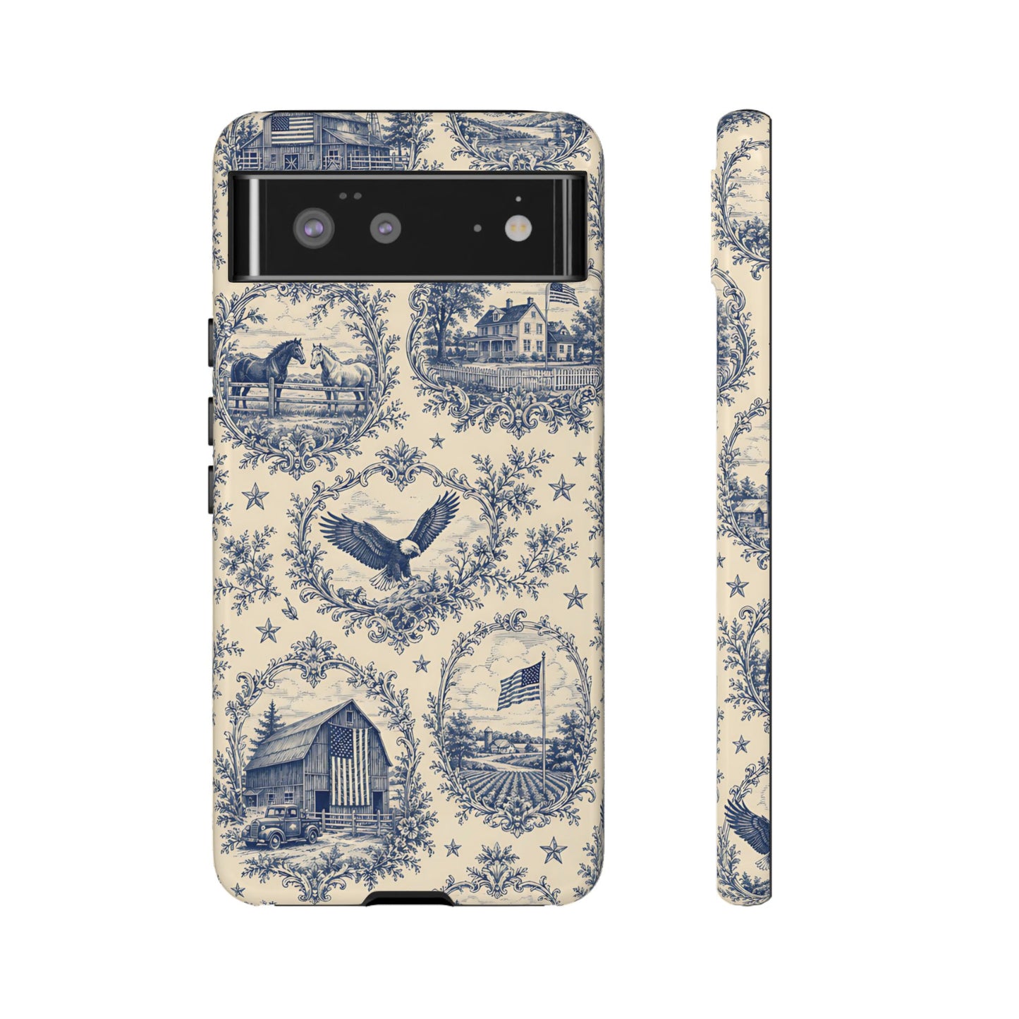 USA Toile Tough Case